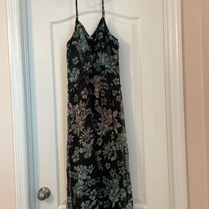EUC Medium Jessica Simpson Floral Maternity Maxi Dress